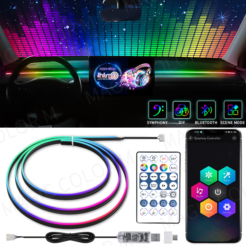 Vegetting 140cm Car Ambient Li - đánh giá và giá Led El Wire