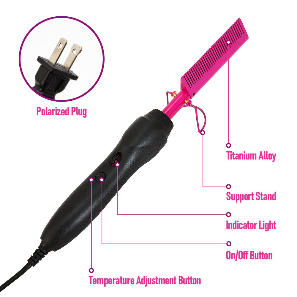 3 in 1 Hot Comb Straightener E - đánh giá và giá Aerith Cosplay Prop