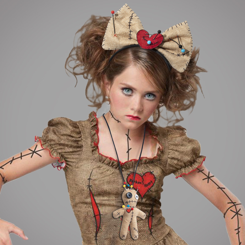 Voodoo Doll Costume Bow Headba - đánh giá và giá Voodoo Cosplay And Prop
