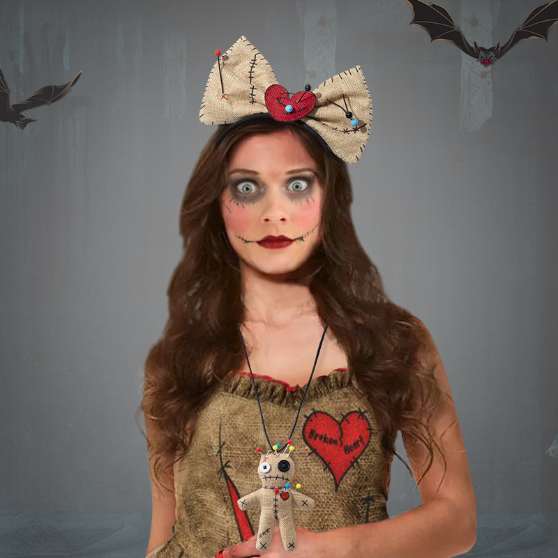 Voodoo Doll Costume Bow Headba - đánh giá và giá Voodoo Cosplay And Prop