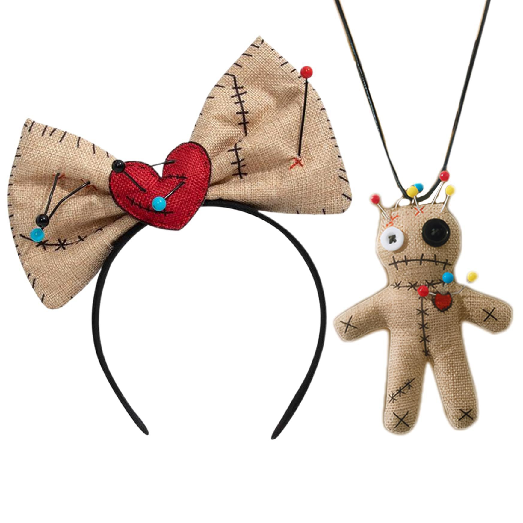 Voodoo Doll Costume Bow Headba - đánh giá và giá Voodoo Cosplay And Prop