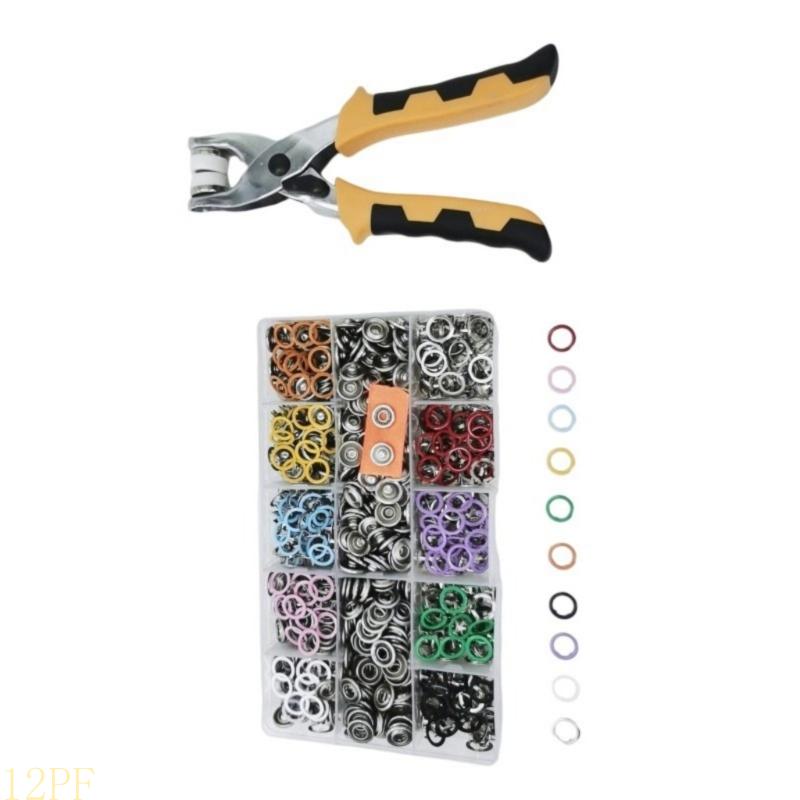 12PF 200set Metal With Fastene - đánh giá và giá Snap Plier Setter