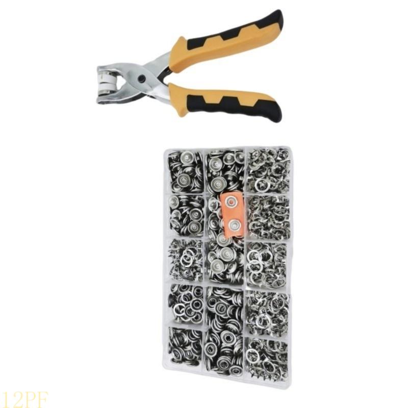 12PF 200set Metal With Fastene - đánh giá và giá Snap Plier Setter
