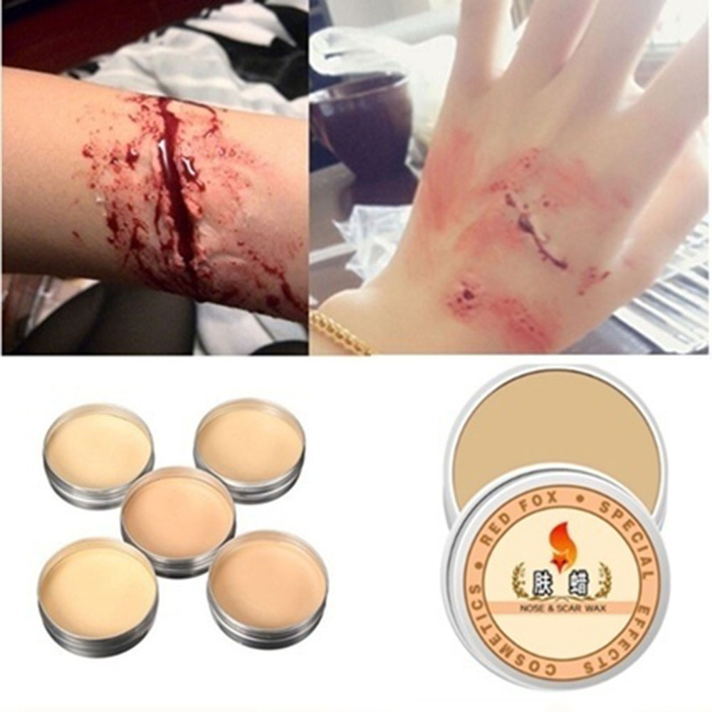30g Face Body Fake Scar Wax Ha - đánh giá và giá Cosplay Prop Paint