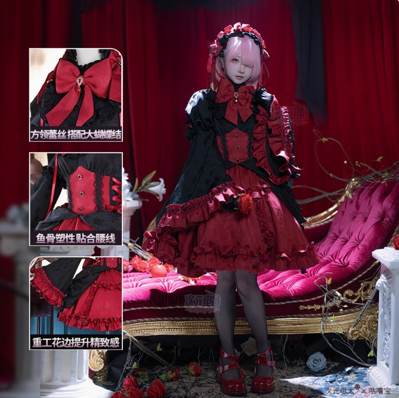 Maid Uniform Anime Re:Zer Ram  - đánh giá và giá Cosplay Prop Kit