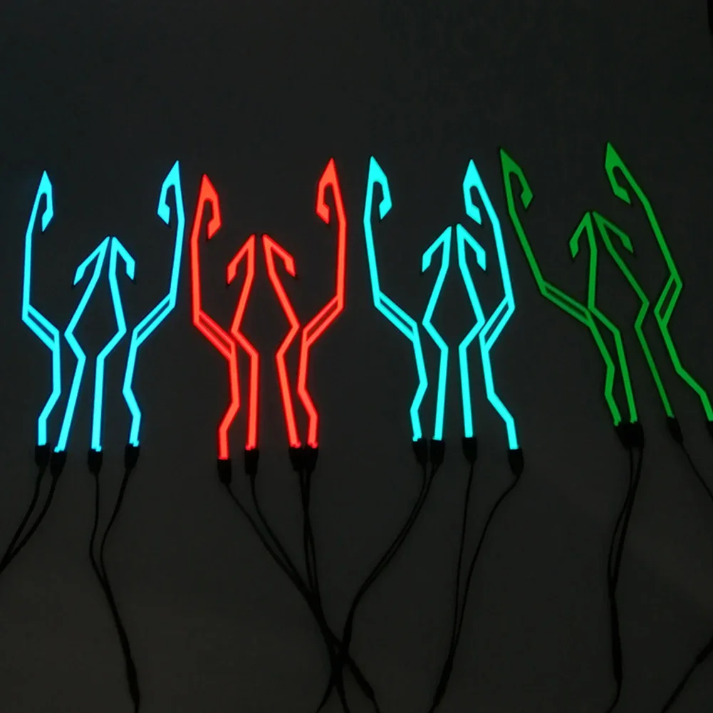 Helmet Strip EL Sticker Led He - đánh giá và giá Led El Wire