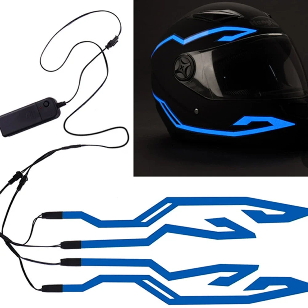 Helmet Strip EL Sticker Led He - đánh giá và giá Led El Wire