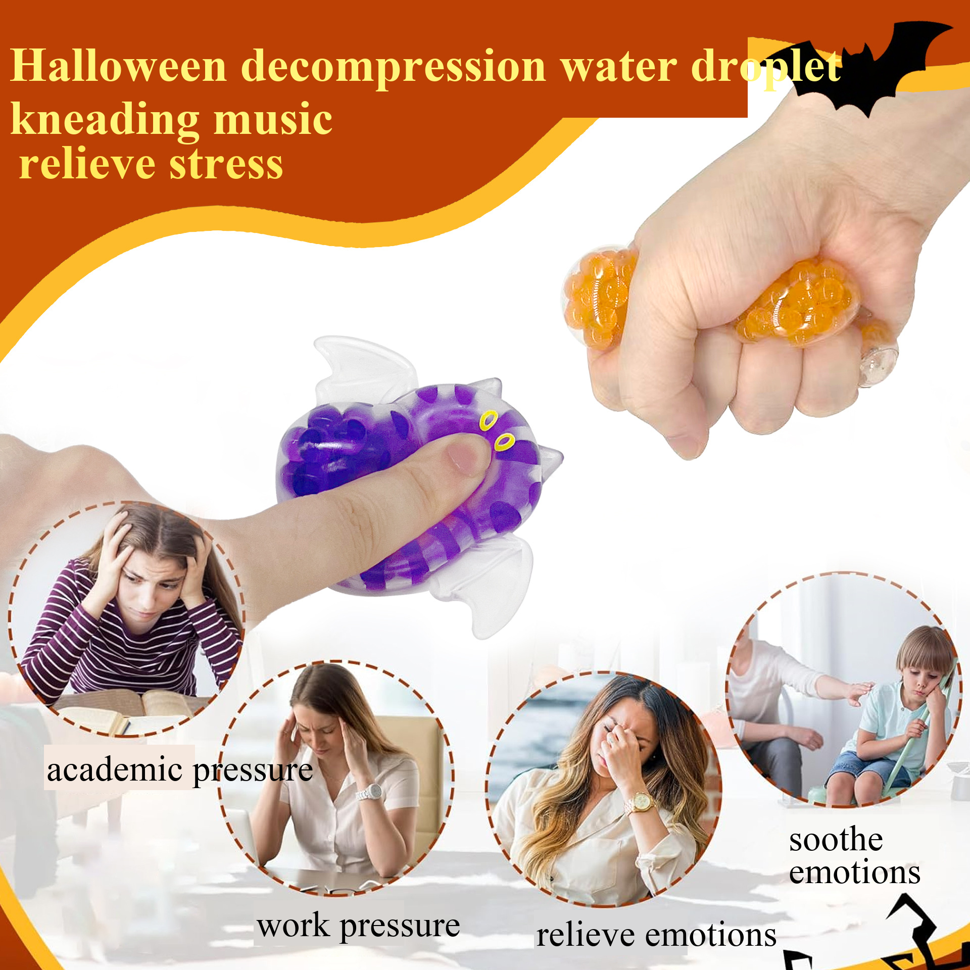Novelty TPR Halloween Bead Bal - đánh giá và giá Cosplay Bat Prop