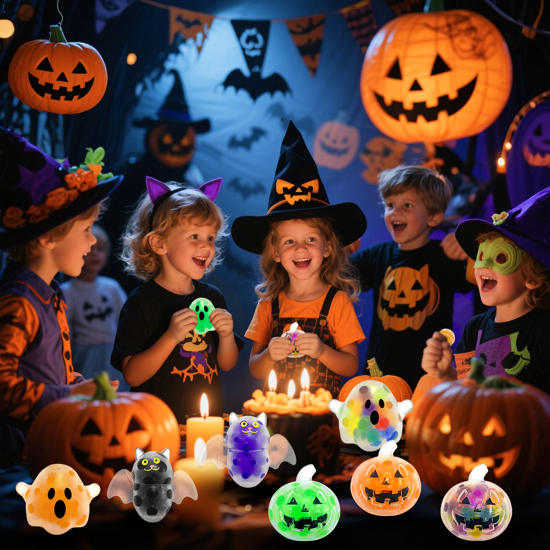 Novelty TPR Halloween Bead Bal - đánh giá và giá Cosplay Bat Prop