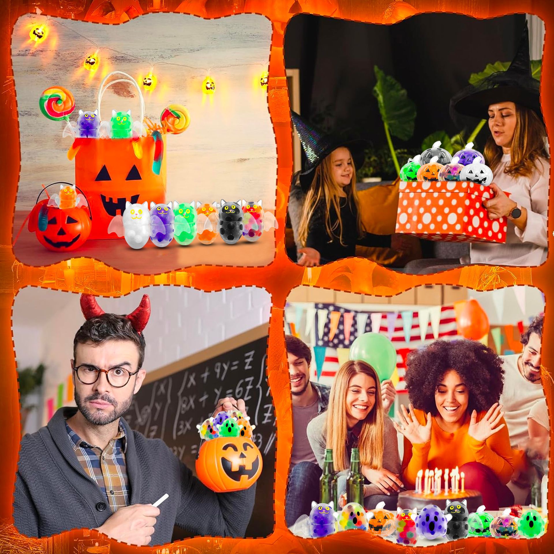 Novelty TPR Halloween Bead Bal - đánh giá và giá Cosplay Bat Prop