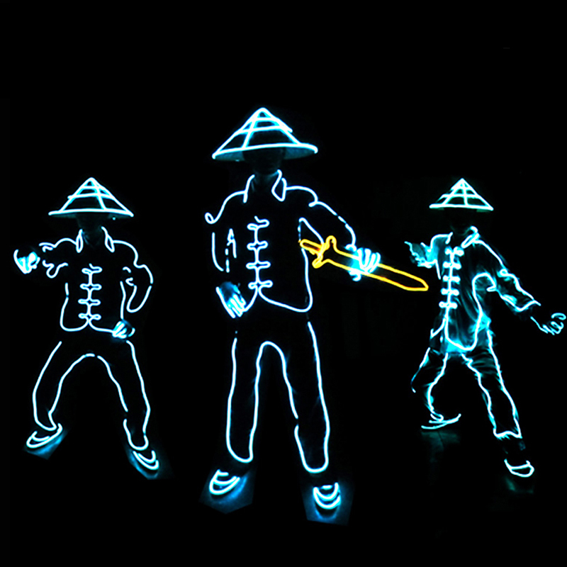EL Wire LED Clothes Portable N - đánh giá và giá Led El Wire