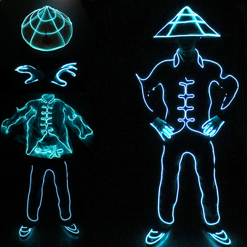 EL Wire LED Clothes Portable N - đánh giá và giá Led El Wire