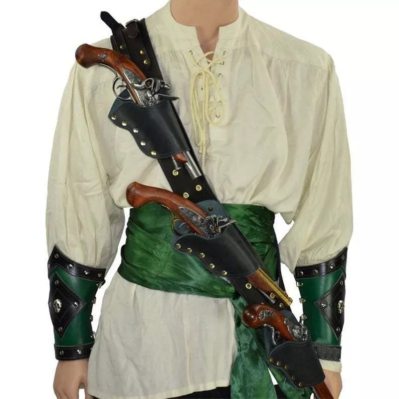 Renaissance Pirate Flintlock P - đánh giá và giá Cosplay Prop Bag