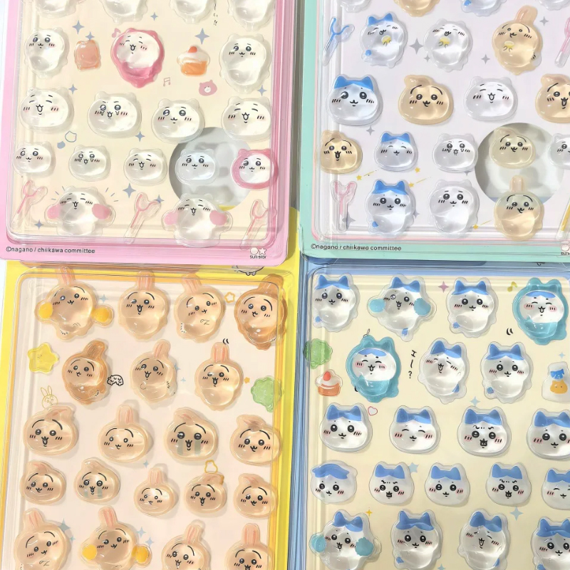 Chiikawa 3D Cute Relief Sticke - đánh giá và giá Cosplay Prop Diy