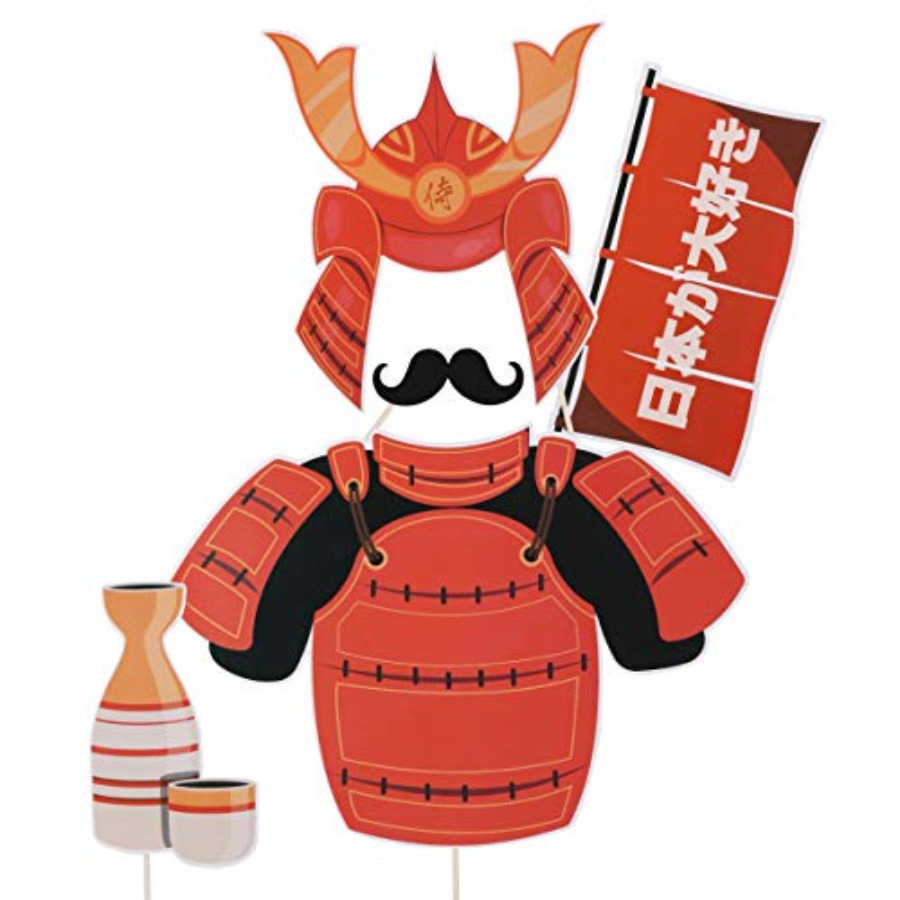 20Pcs Japanese Party Photo Boo - đánh giá và giá Cosplay Prop Kit