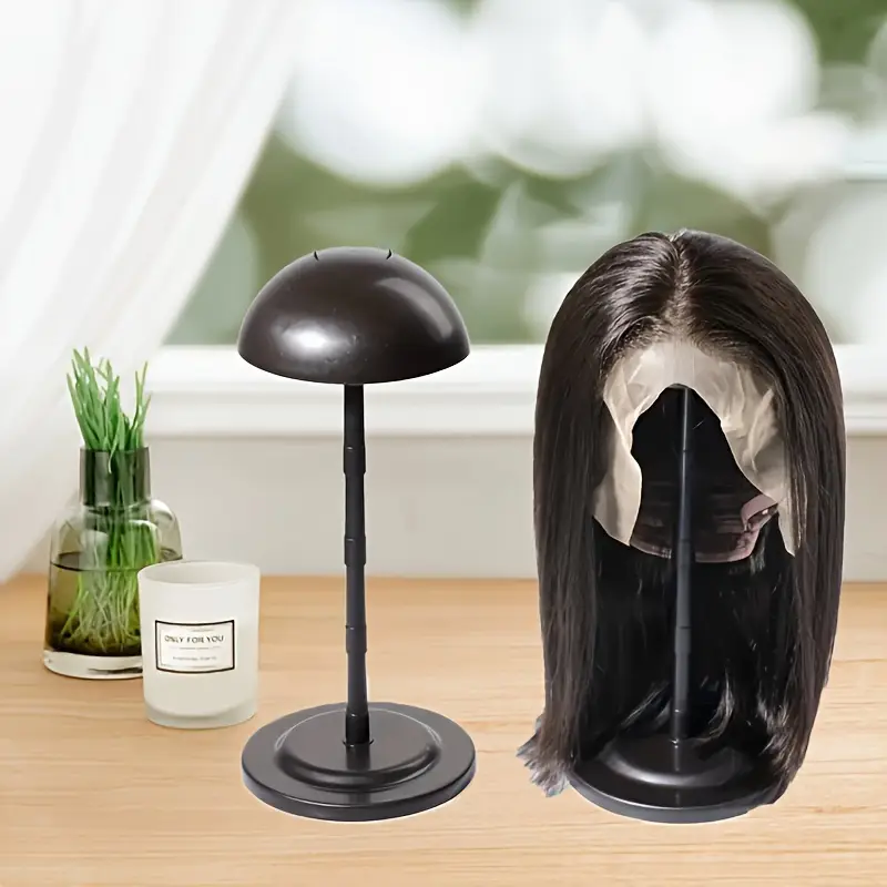 Black Plastic Wig Stand For Wi - đánh giá và giá Aerith Cosplay Prop