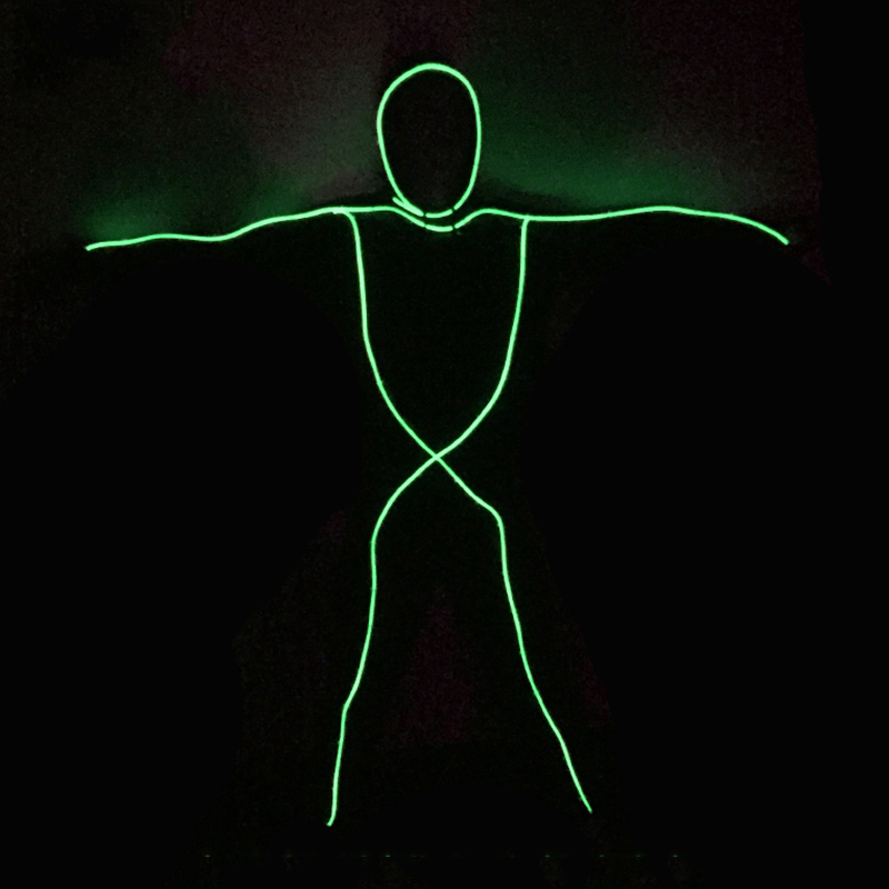 EL Wire Suit Clothings LED Cos - đánh giá và giá Led El Wire