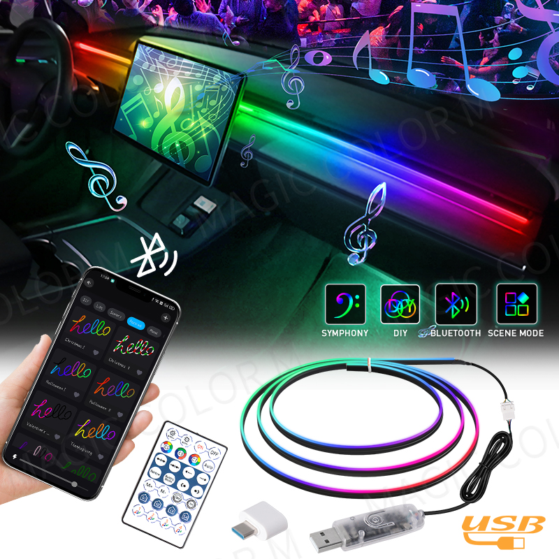 Vgetting 140/55.1inch Car Ambi - đánh giá và giá Led El Wire
