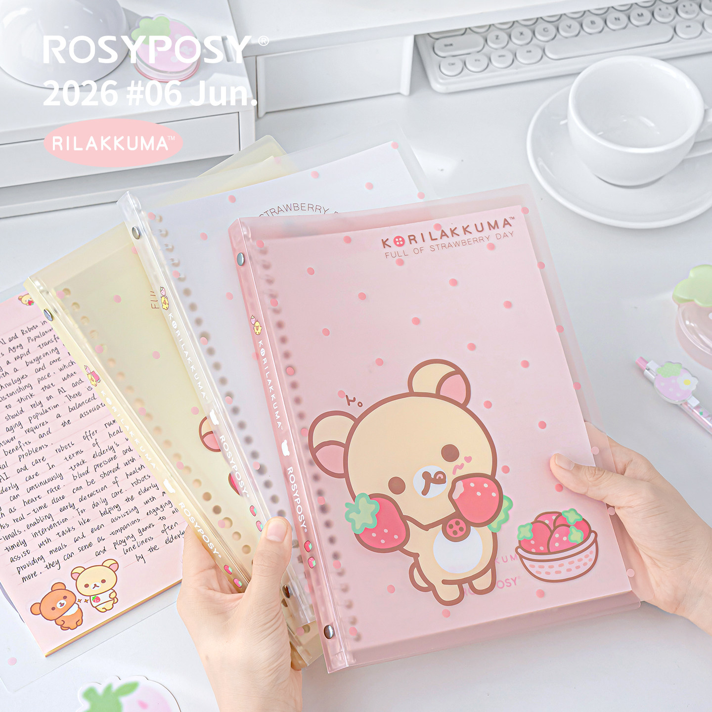 Kawaii Rilakkuma Bear B5 Loose - đánh giá và giá Cosplay Prop Book
