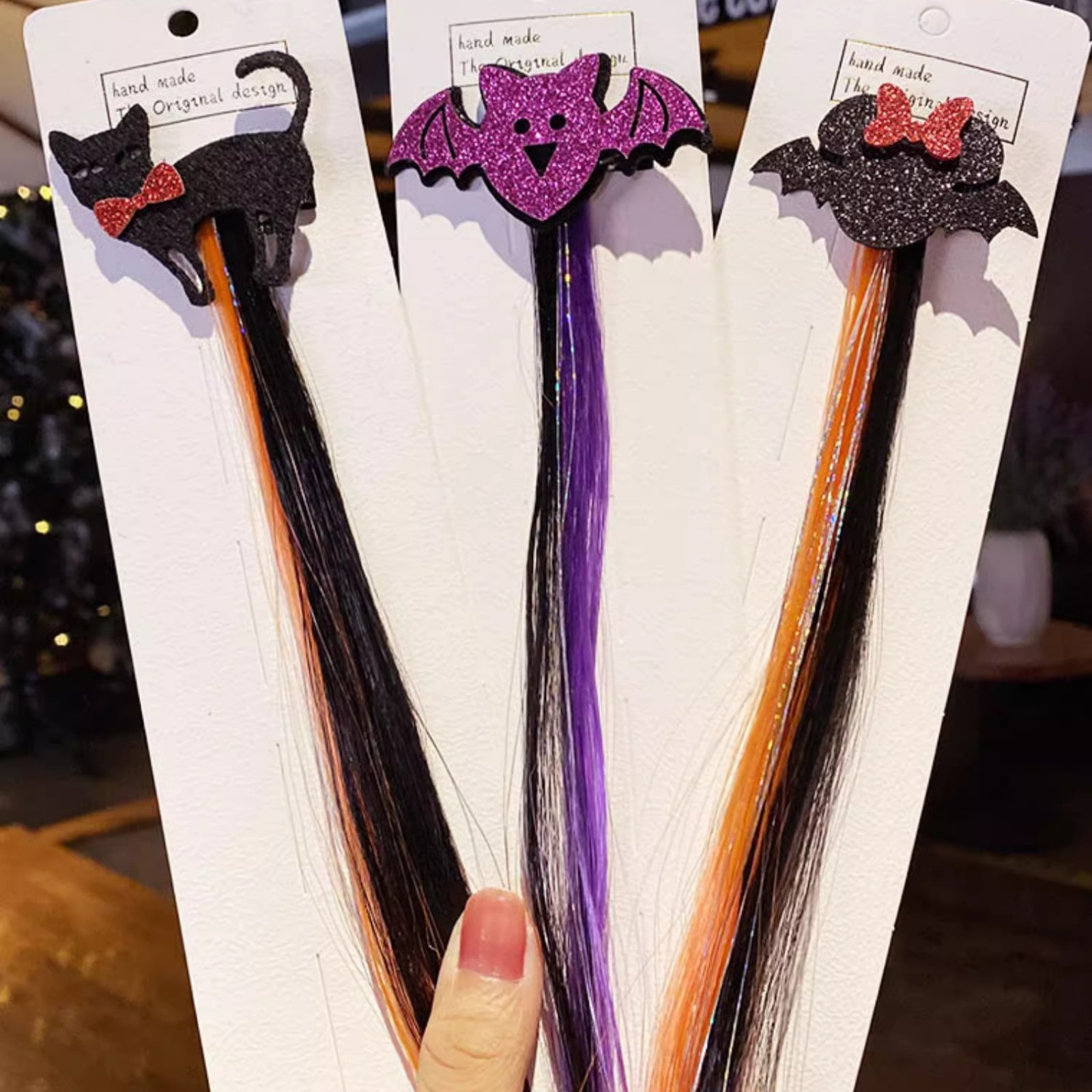 1PC Kids' Halloween Wig Hair C - đánh giá và giá Cosplay Bat Prop
