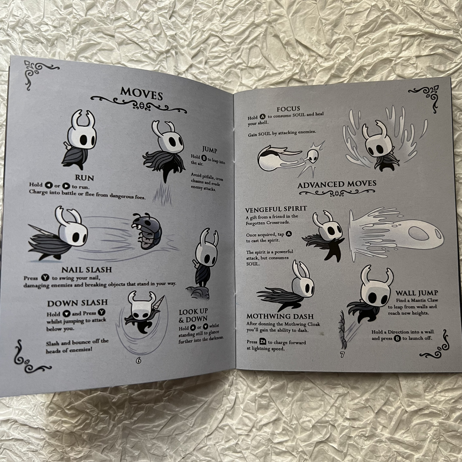 Game Hollow Knight Instruction - đánh giá và giá Cosplay Prop Book