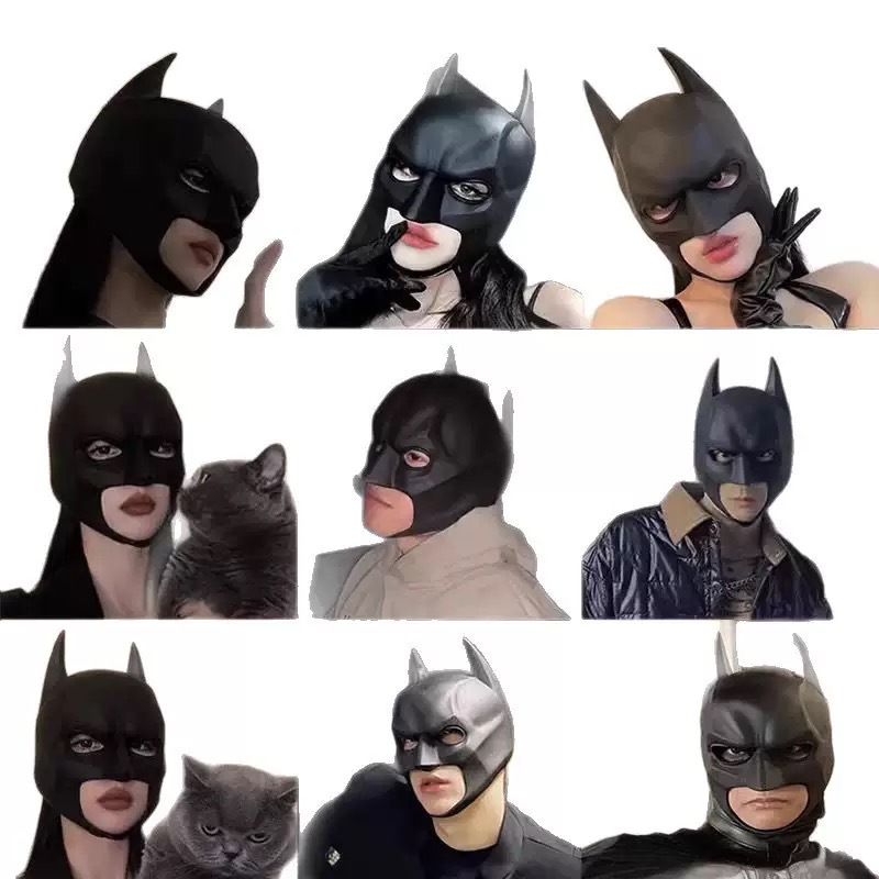 Men's and Women's Latex Mask H - đánh giá và giá Cosplay Bat Prop